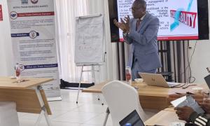 The Chief Executive Officer of the State Corporations Advisory Committee (SCAC) engages KETRA Board Members and Staff during the Board Retreat, providing valuable insights on key governance, leadership, and management matters critical to the effective performance of the Agency on 16.6.2026 at the Lemayian Suites, Naivasha..