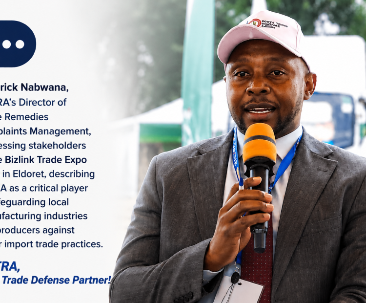 Mr. Erick Nabwana at the Bizlink Trade Expo 2026