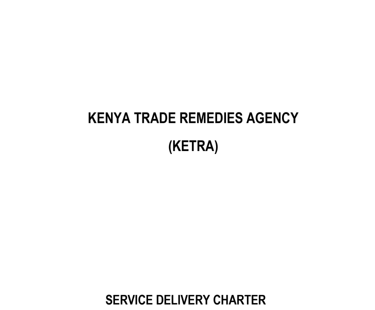 Translated service charter